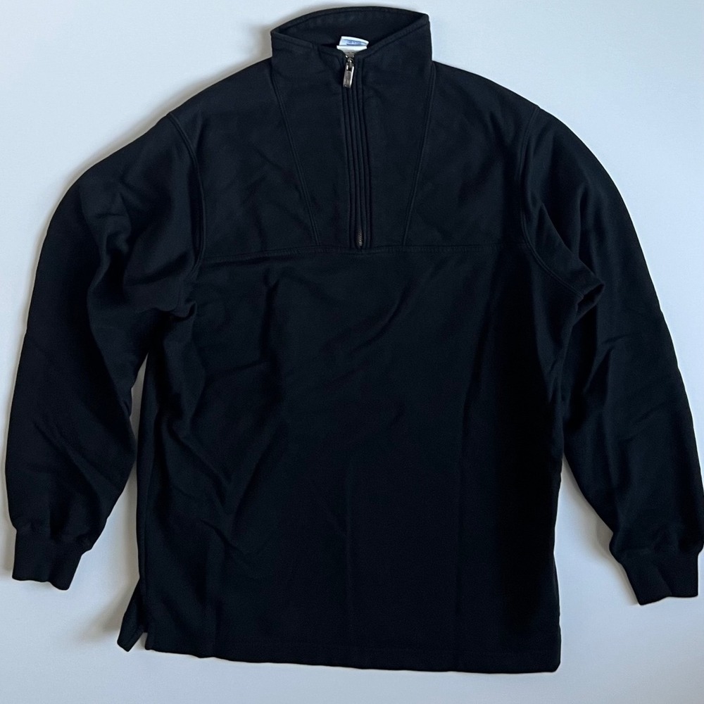 Crazy Shirts Hawaii Men's Black Phoenix Graphic Quarter Zip Pullover Size Small
